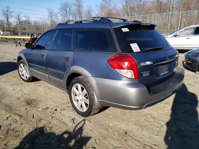 Изображение 2 2008 SUBARU OUTBACK 2.5I 2008 с VIN 4S4BP61C387323179
