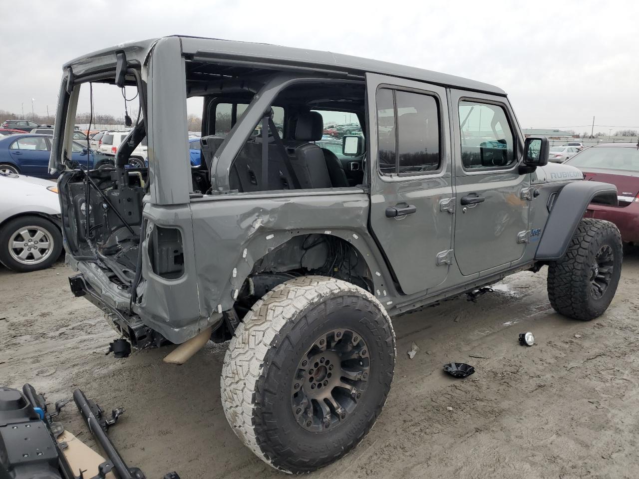 Изображение 3 2022 JEEP WRANGLER UNLIMITED RUBICON 4XE 2022 с VIN 1C4JJXR62NW189370
