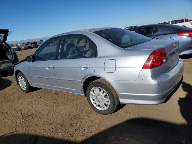 Image 2 of 2005 HONDA CIVIC LX 2005 with VIN 2HGES165X5H518095