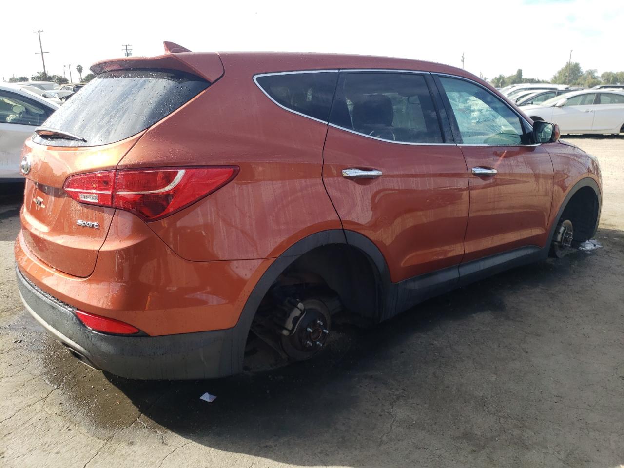 Image 3 of 2015 HYUNDAI SANTA FE SPORT  2015 with VIN 5XYZT3LB8FG302121