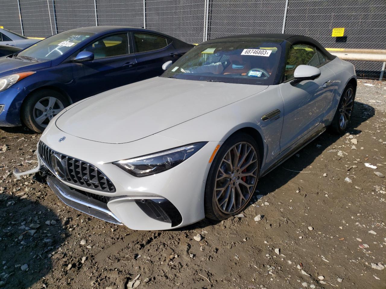 Image 1 of 2022 MERCEDES-BENZ SL 55 AMG 2022 with VIN W1KVK8AB4NF006246