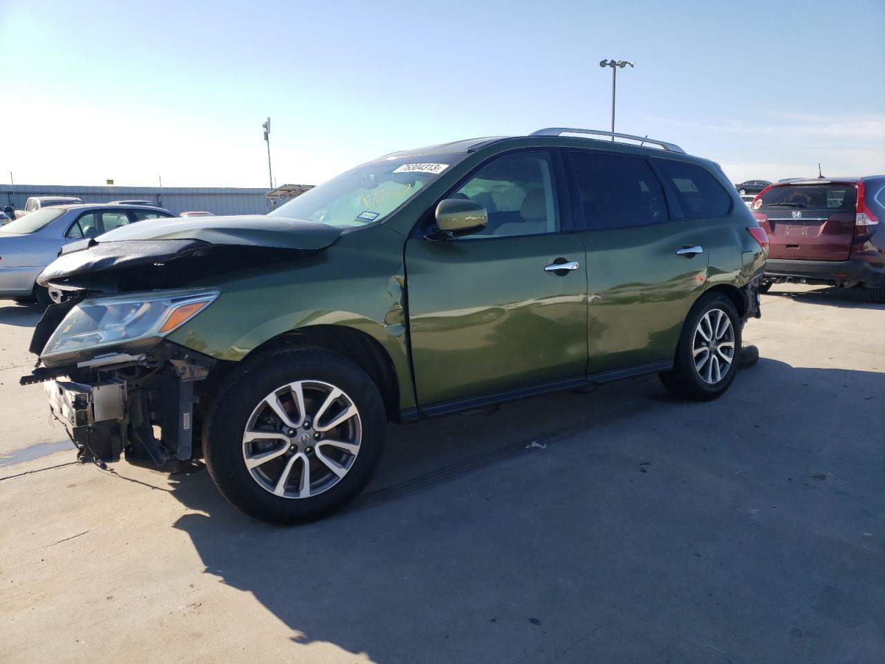 Изображение 1 2015 NISSAN PATHFINDER S 2015 с VIN 5N1AR2MN9FC618819