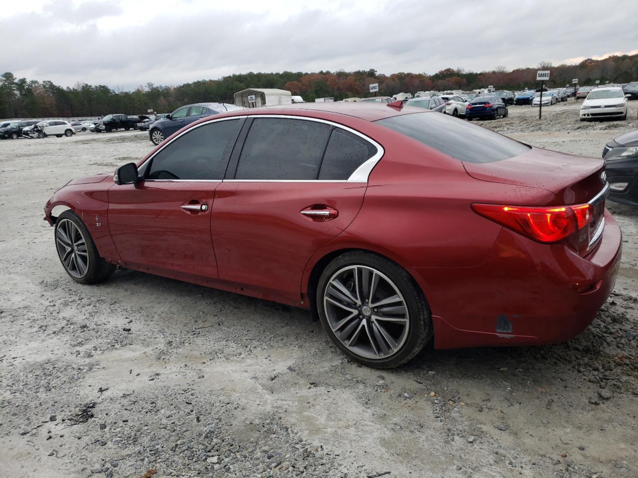 Image 2 of Infiniti Q50 Base 2014 with VIN JN1BV7AP7EM674986