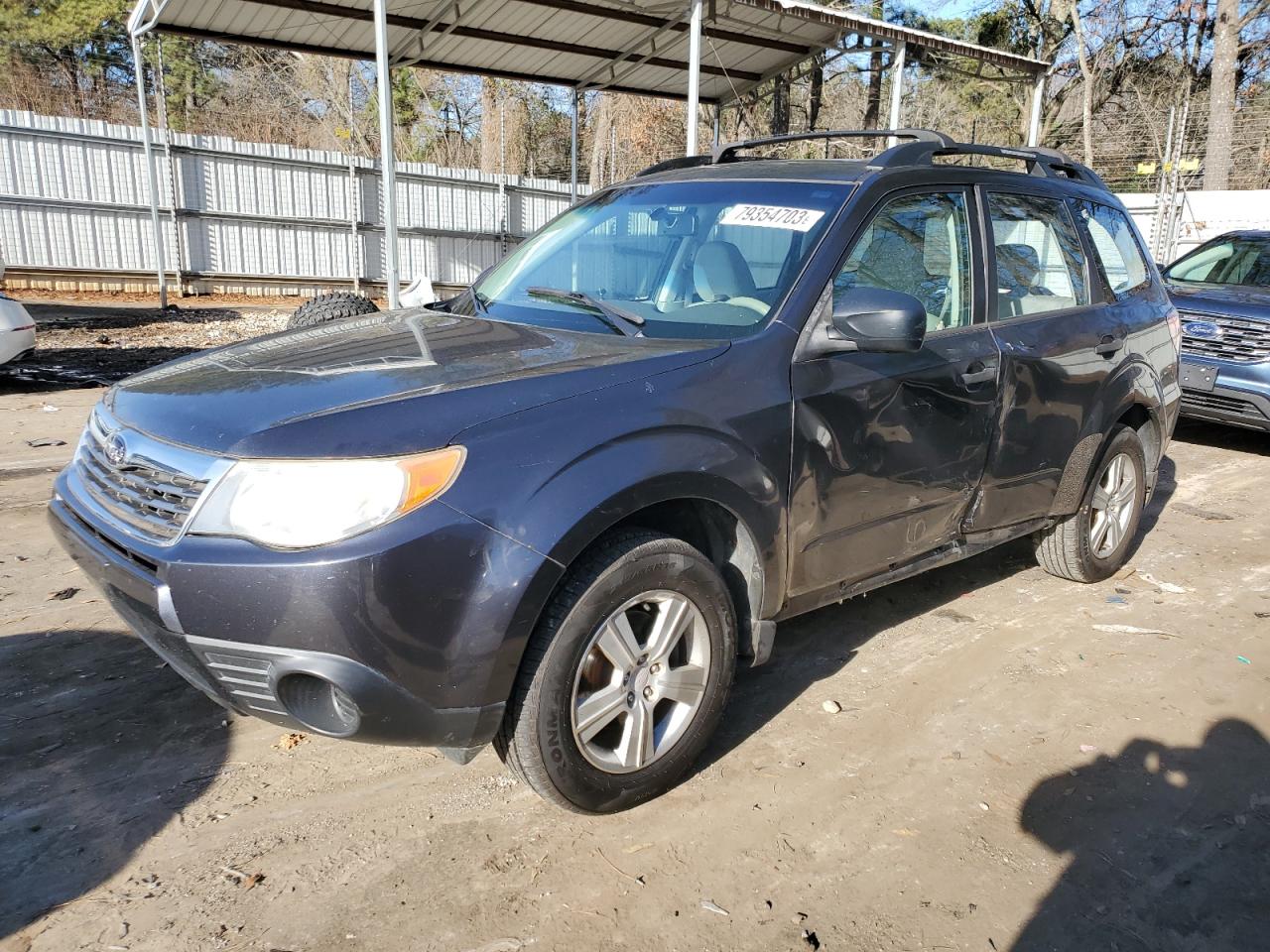 Image 1 of 2010 SUBARU FORESTER XS 2010 with VIN JF2SH6BC6AH798861