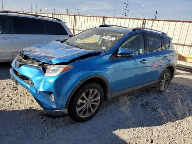 Image 1 of 2017 TOYOTA RAV4 HV LIMITED 2017 with VIN JTMDJREV1HD081277