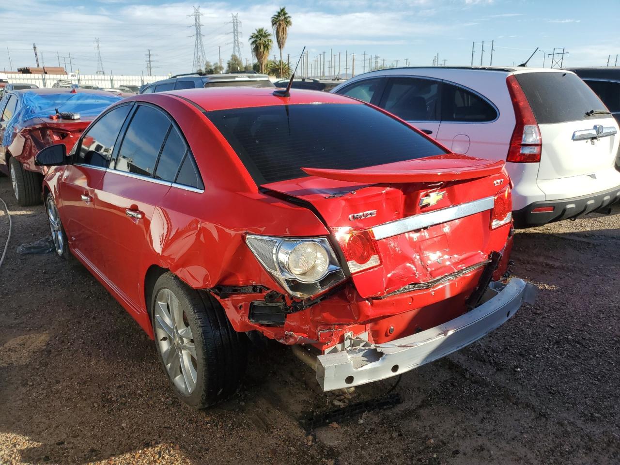 Изображение 2 Chevrolet Cruze Ltz 2014 с VIN 1G1PG5SB1E7200110