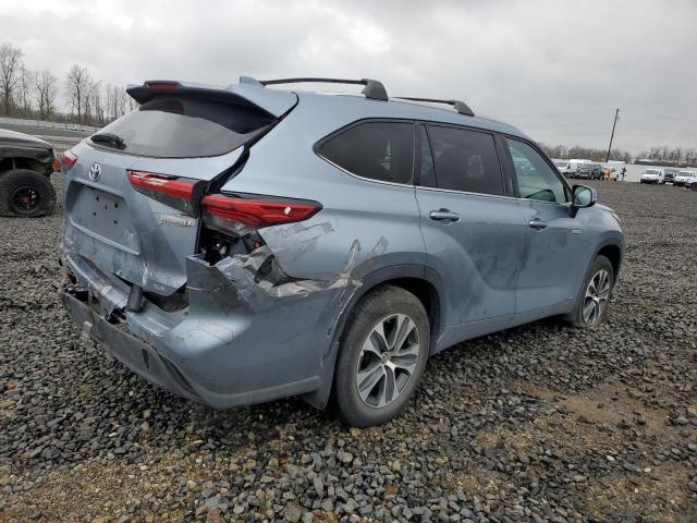 Изображение 3 2020 TOYOTA HIGHLANDER HYBRID XLE 2020 с VIN 5TDHBRCH7LS002946