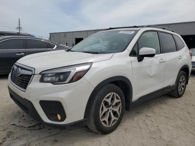 Image 1 of 2021 SUBARU FORESTER PREMIUM 2021 with VIN JF2SKAJC4MH520258