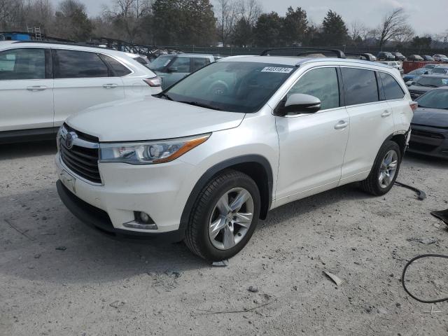 Image 1 of 2015 TOYOTA HIGHLANDER LIMITED 2015 with VIN 5TDDKRFH8FS151364