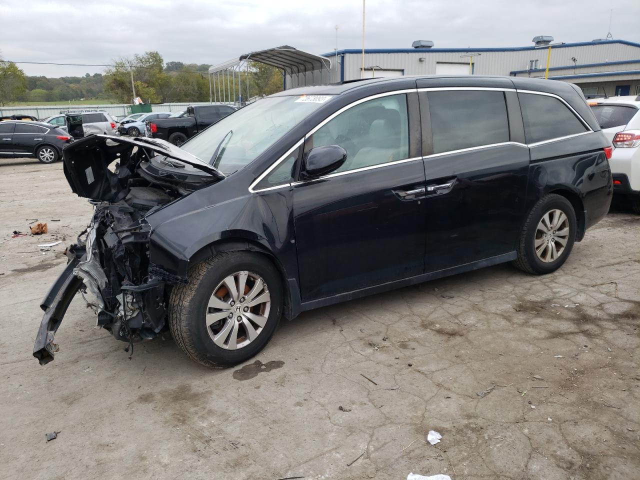 Image 1 of 2016 HONDA ODYSSEY EXL 2016 with VIN 5FNRL5H63GB055235