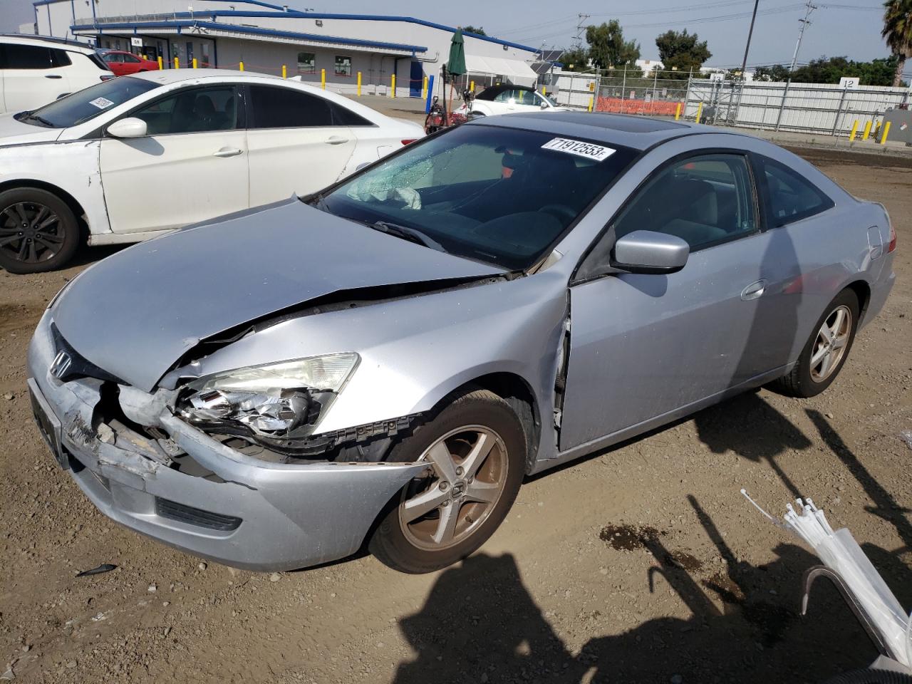 Image 1 of 2003 HONDA ACCORD EX 2003 with VIN 1HGCM72613A033018