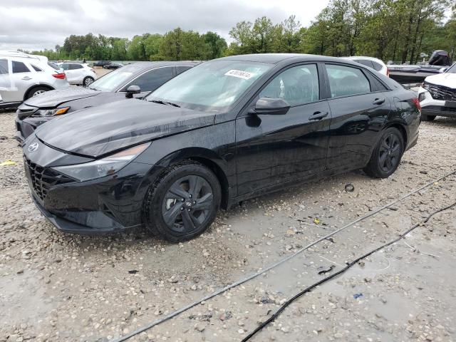 Image 1 of 2023 HYUNDAI ELANTRA BLUE 2023 with VIN KMHLM4AJ5PU069359