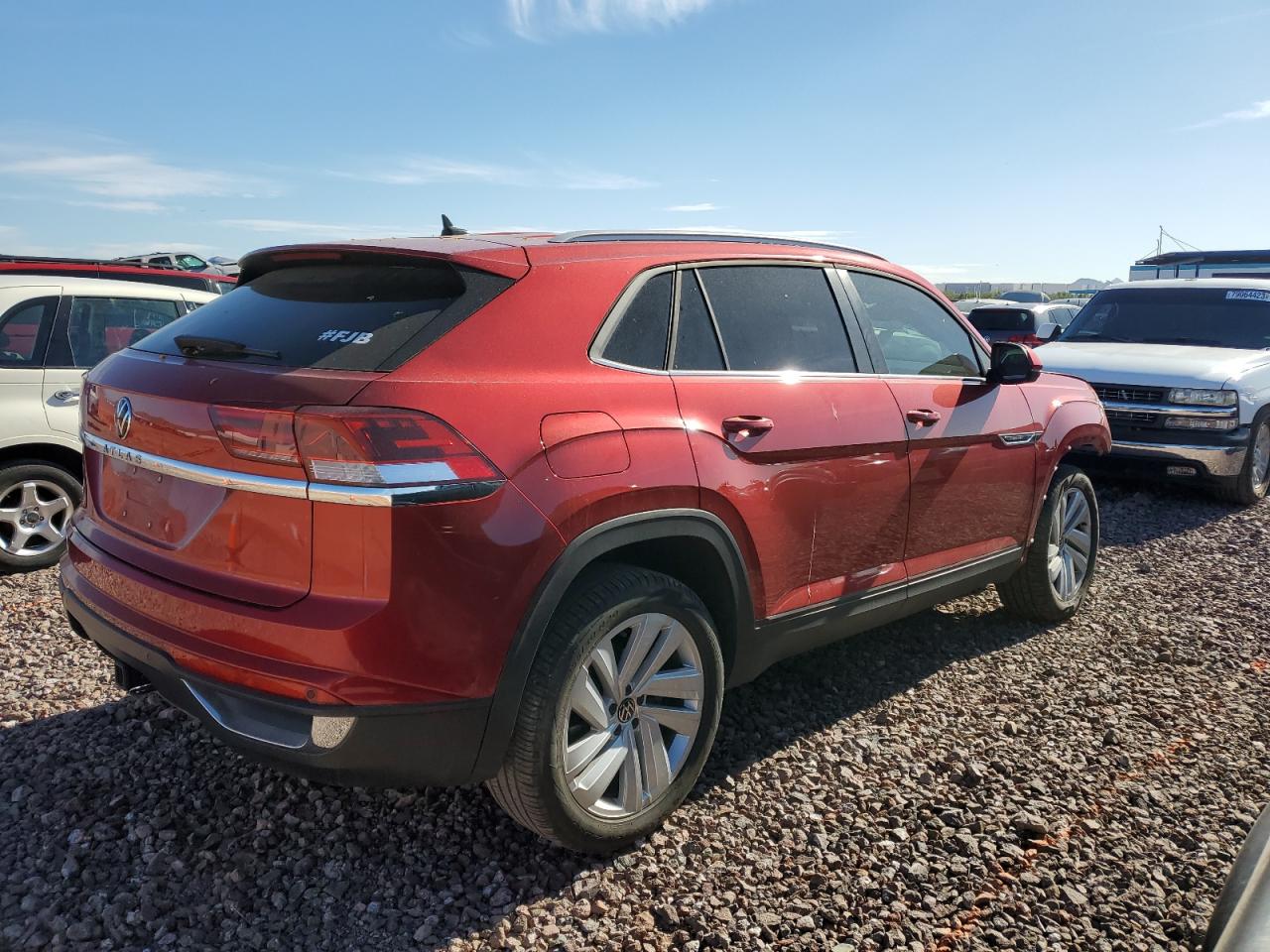 Image 3 of 2020 VOLKSWAGEN ATLAS CROSS SPORT SE 2020 with VIN 1V2YE2CA4LC217735