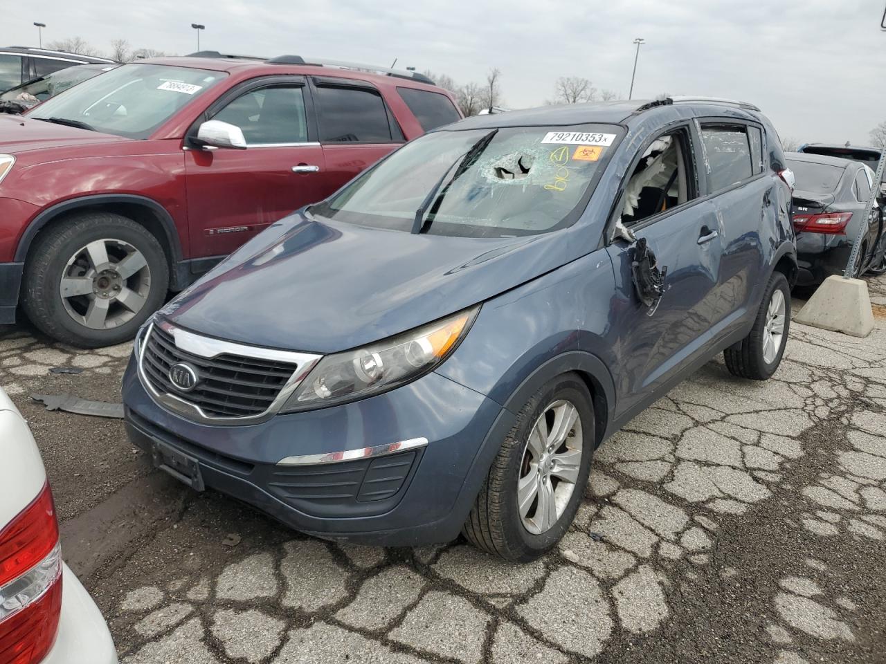 Изображение 1 2012 KIA SPORTAGE BASE 2012 с VIN KNDPB3A21C7266116