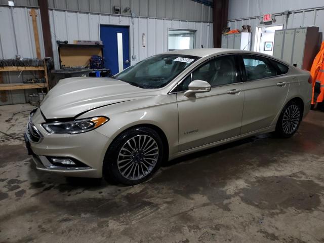 Image 1 of 2018 FORD FUSION TITANIUM/PLATINUM HEV 2018 with VIN 3FA6P0RU8JR140963