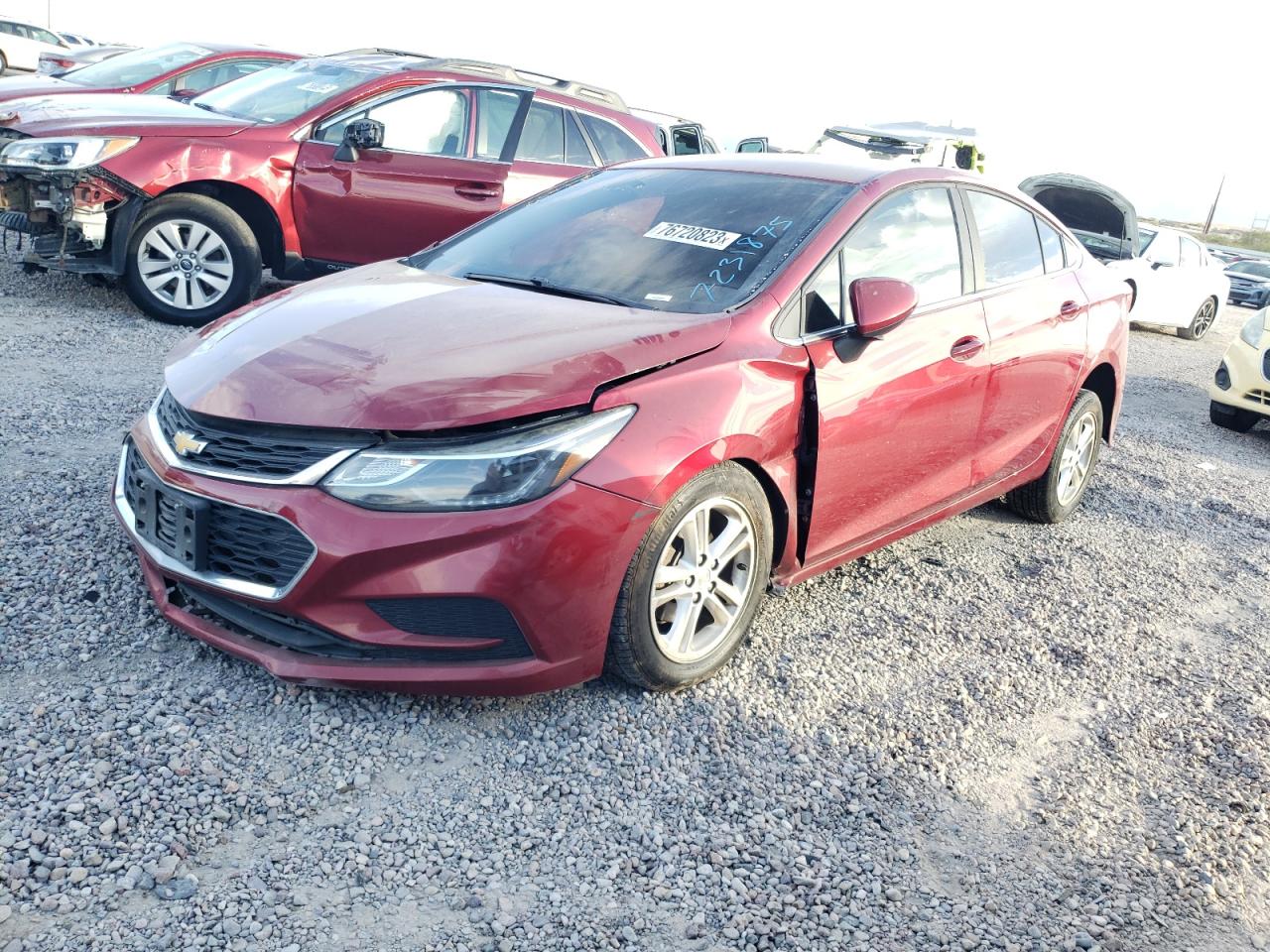 Изображение 1 2018 CHEVROLET CRUZE LT 2018 с VIN 1G1BE5SM9J7231875