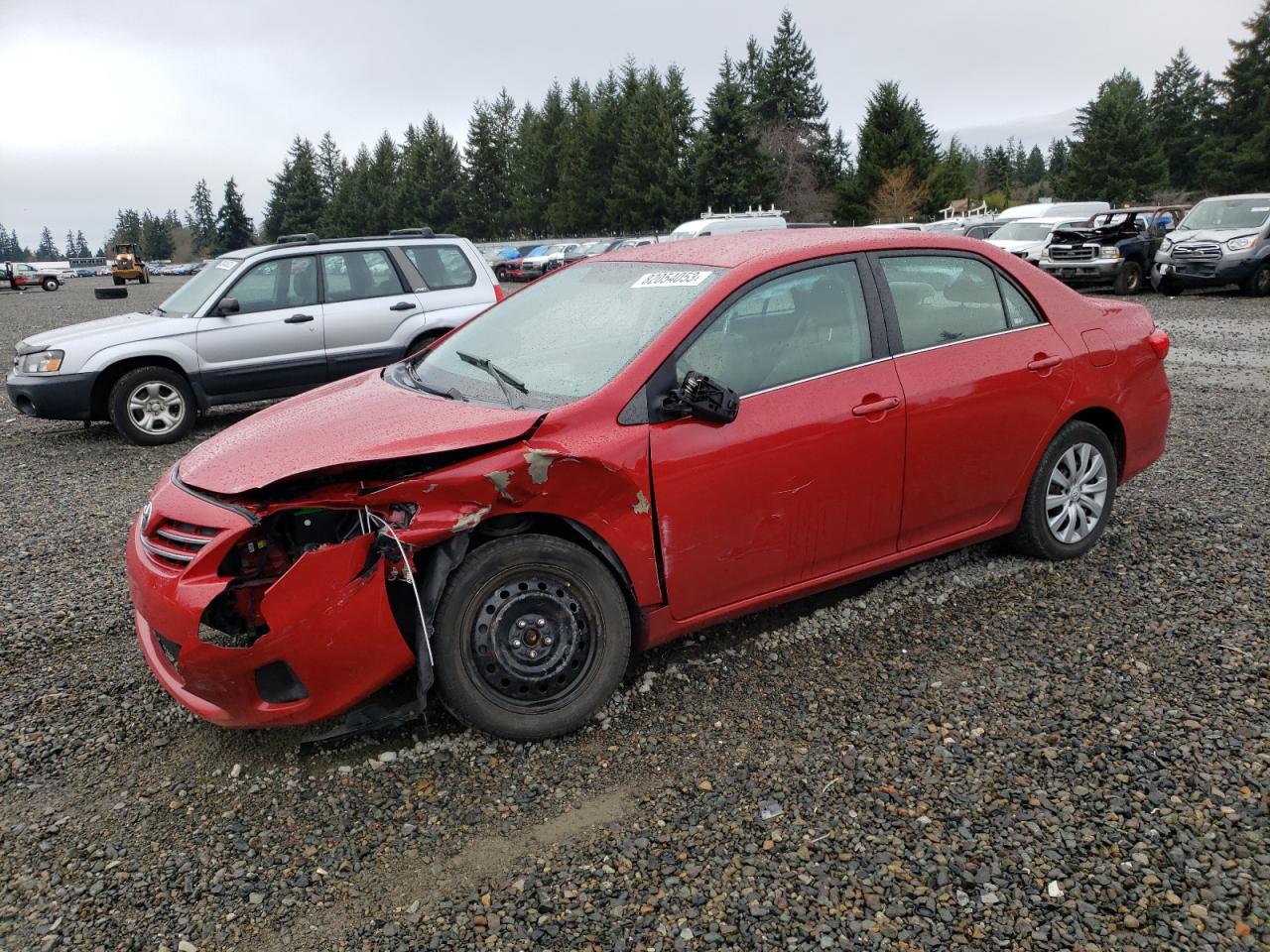 Obraz 1 z 2013 TOYOTA COROLLA BASE 2013 z VIN 2T1BU4EE7DC985319