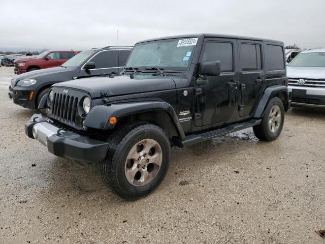 Image 1 of 2014 JEEP WRANGLER UNLIMITED SAHARA 2014 with VIN 1C4HJWEG8EL221716