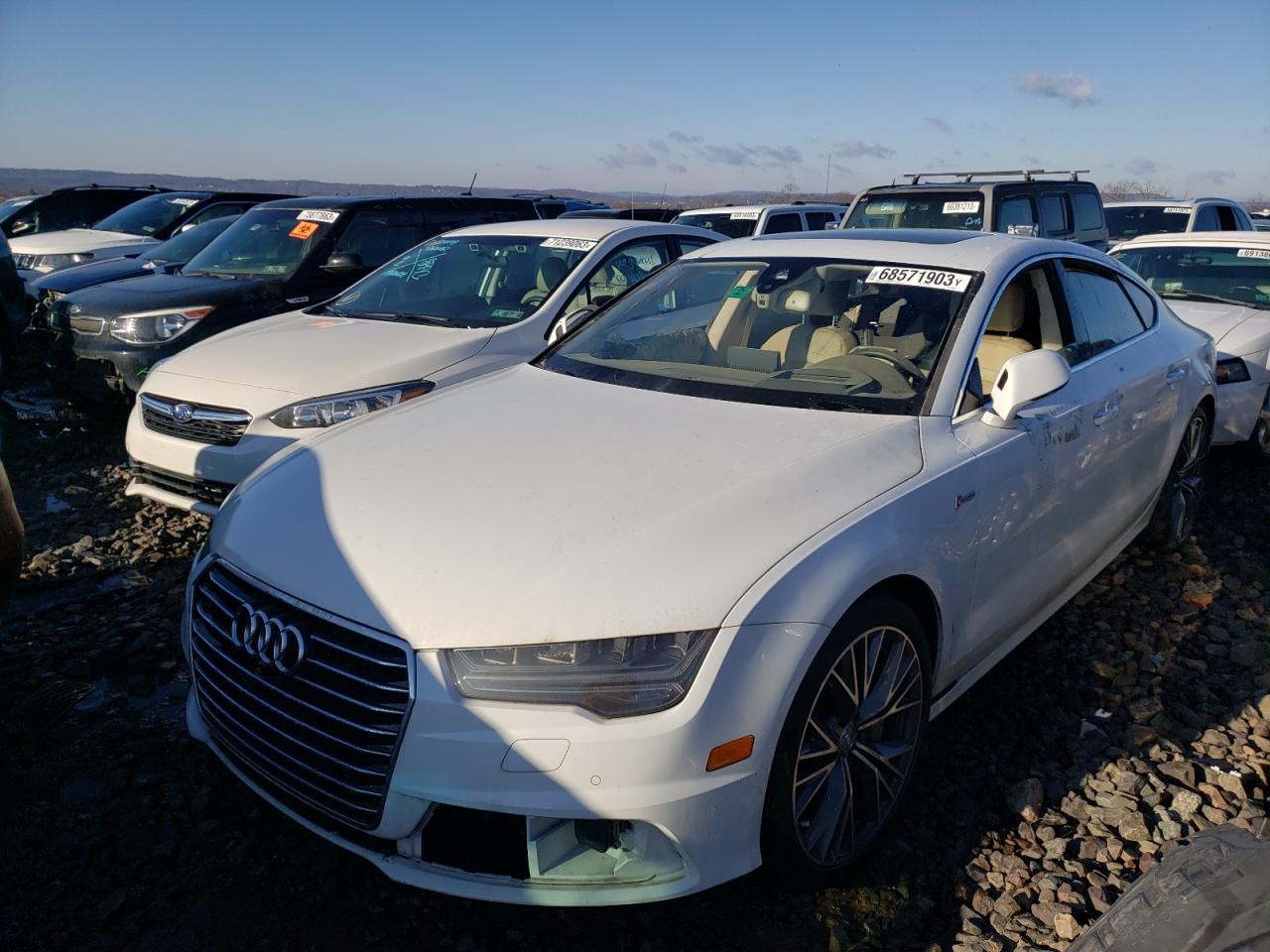Image 2 of 2017 AUDI A7 PRESTIGE 2017 with VIN WAU22AFC0HN036258