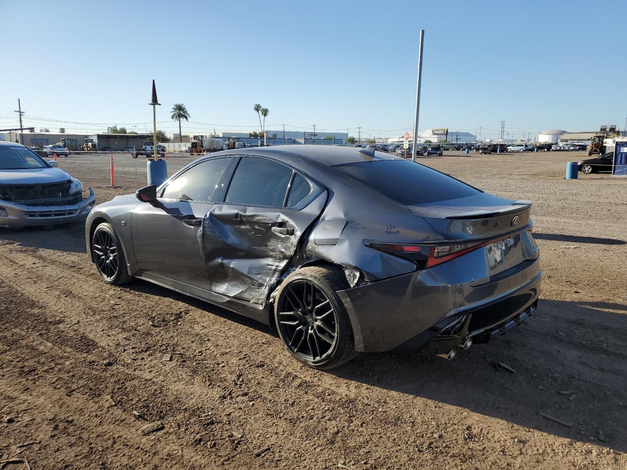 Image 2 of 2023 LEXUS IS 500 F SPORT 2023 with VIN JTHAP1D23P5003990