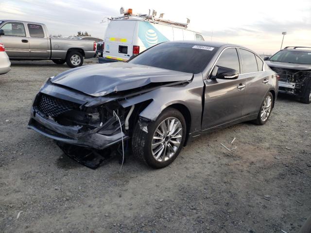 Image 1 of 2021 INFINITI Q50 PURE 2021 with VIN JN1EV7AP5MM701209
