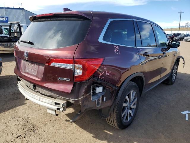 Image 3 of 2020 HONDA PILOT EX 2020 with VIN 5FNYF6H34LB002651
