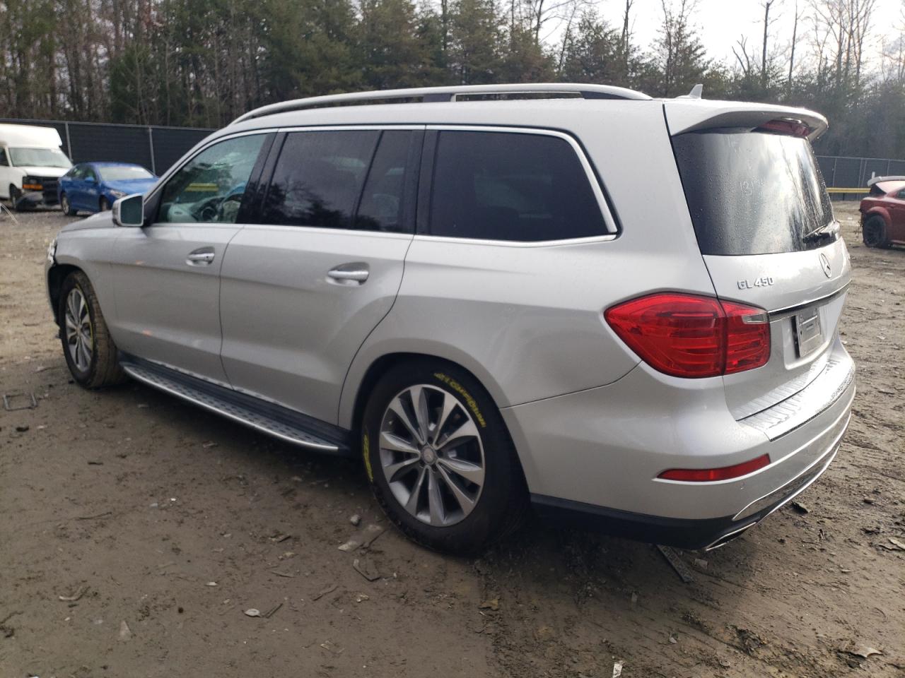 Image 2 of 2015 MERCEDES-BENZ GL 450 4MATIC 2015 with VIN 4JGDF6EEXFA453175