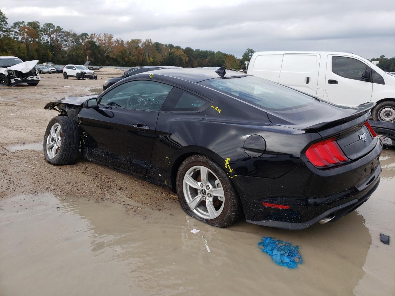 Image 2 of 2021 FORD MUSTANG  2021 with VIN 1FA6P8TH3M5151340