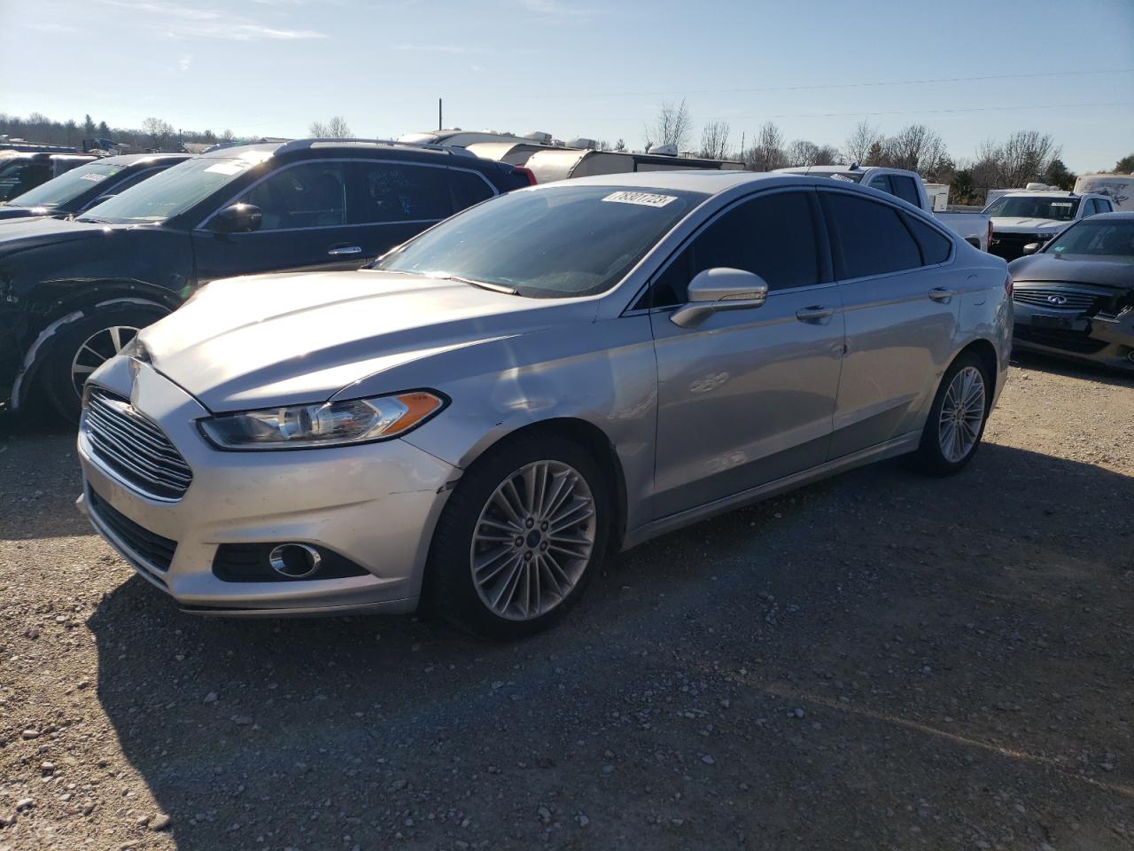 Image 1 of 2016 FORD FUSION SE 2016 with VIN 3FA6P0HD3GR205454