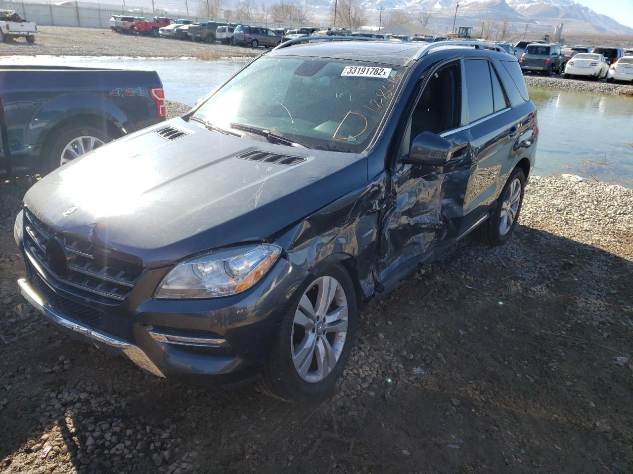 Obraz 2 z 2012 MERCEDES-BENZ ML 350 4MATIC 2012 z VIN 4JGDA5HB2CA028166