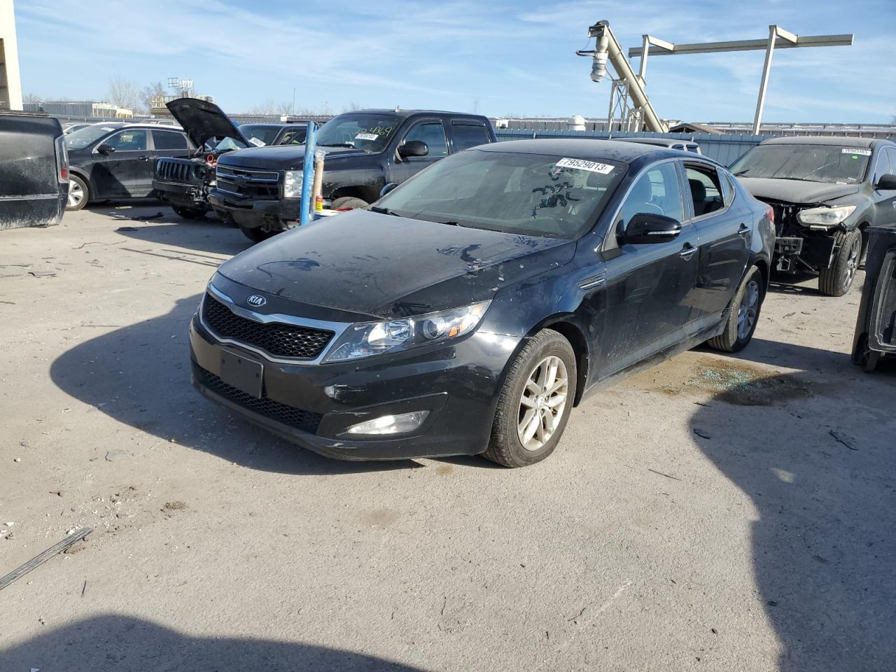 Image 1 of 2013 KIA OPTIMA LX 2013 with VIN 5XXGM4A71DG162732