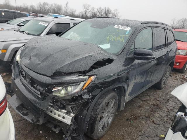 Image 1 of 2022 HONDA PILOT SPORT 2022 with VIN 5FNYF6H32NB073611