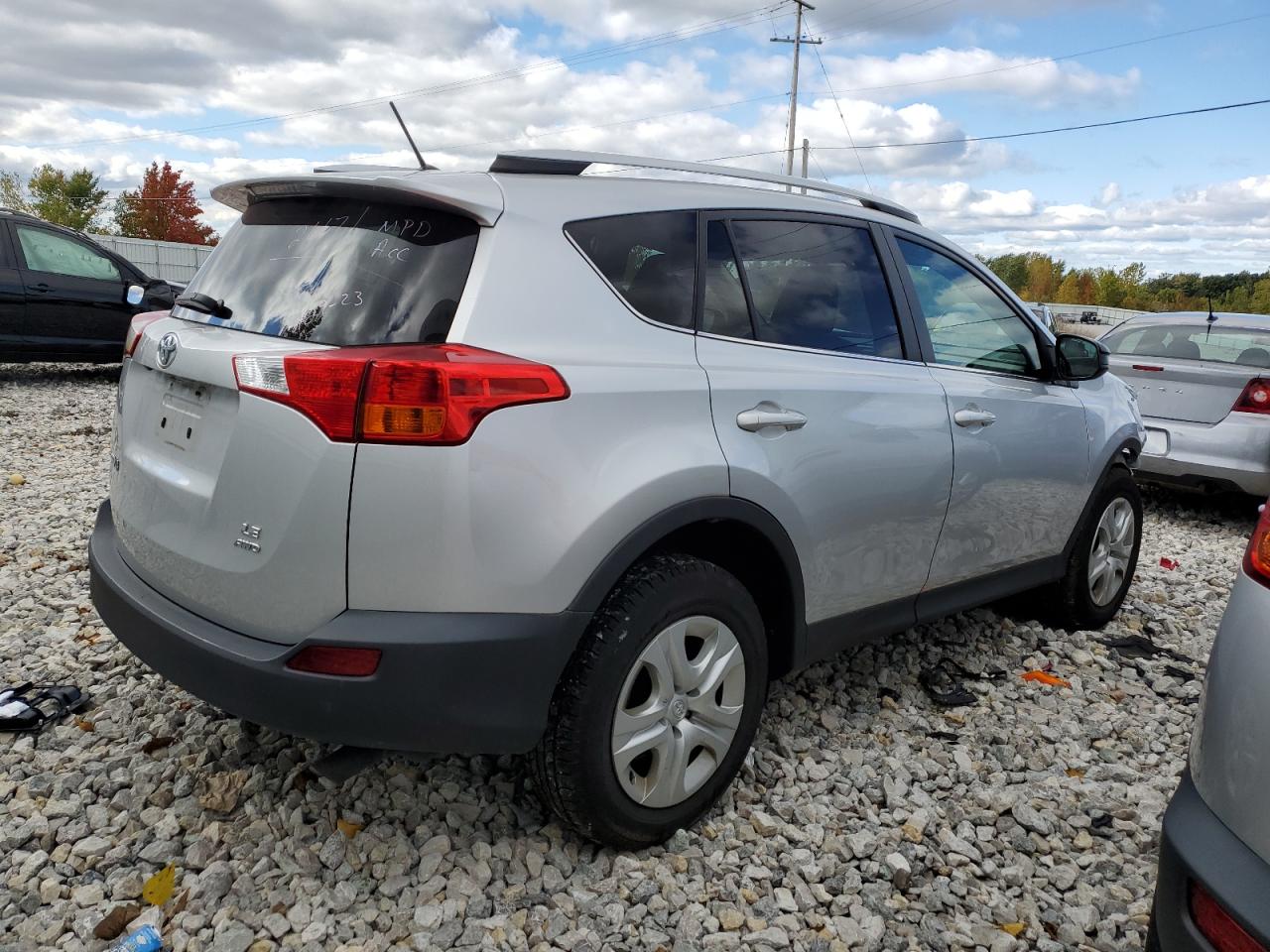 Изображение 3 2015 TOYOTA RAV4 LE 2015 с VIN 2T3BFREV4FW272667