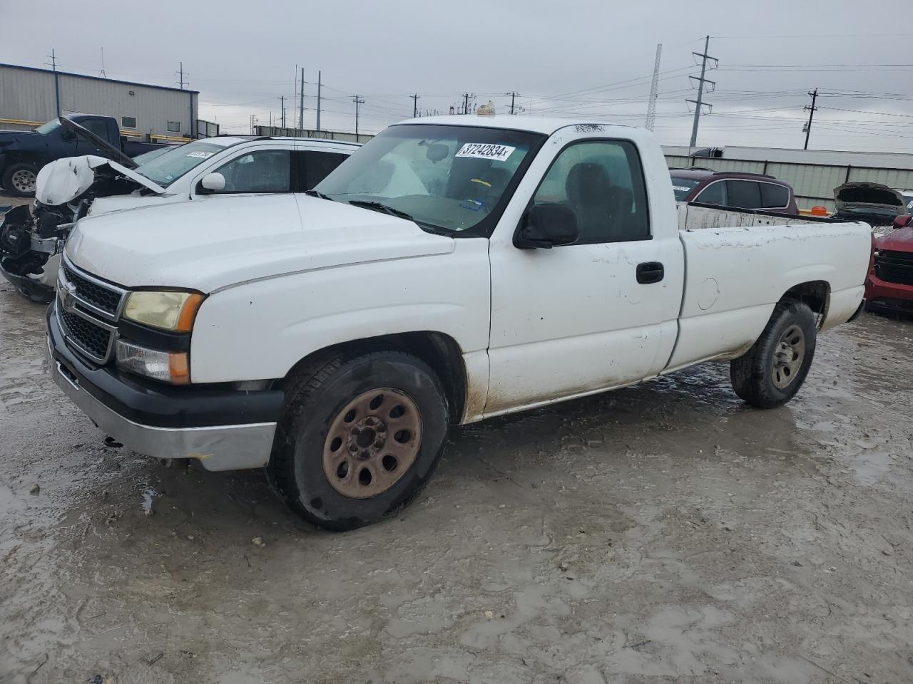 Image 1 of 2006 CHEVROLET SILVERADO C1500 2006 with VIN 1GCEC14X16Z265427