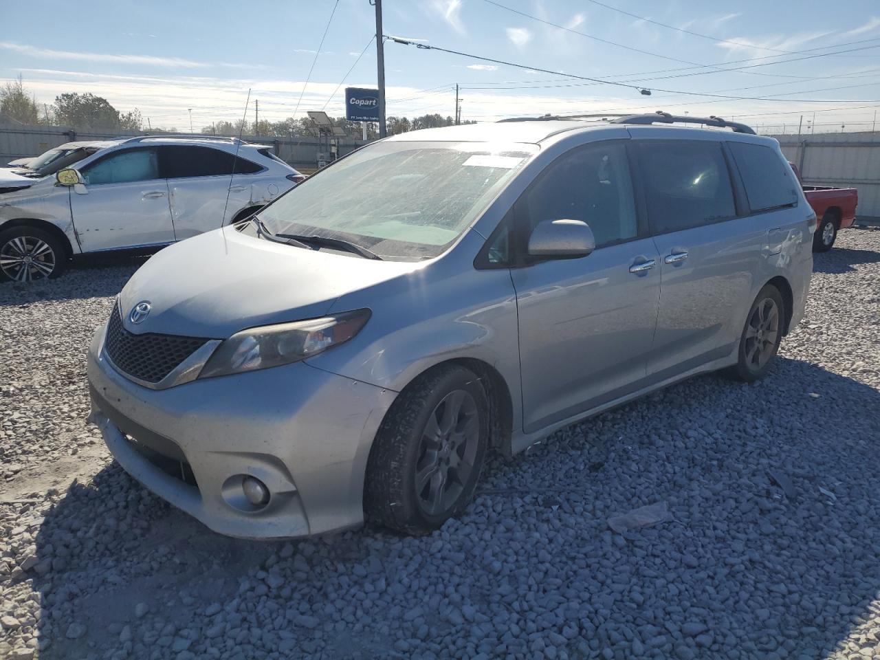 Image 1 of 2014 TOYOTA SIENNA SPORT 2014 with VIN 5TDXK3DC9ES500094