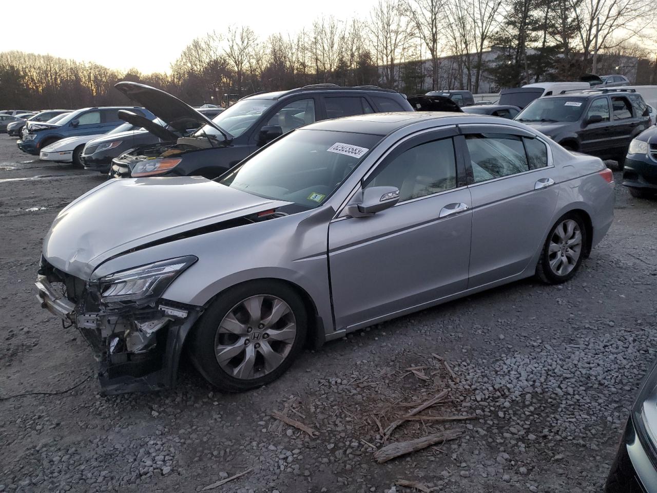 Image 1 of 2010 HONDA ACCORD EXL 2010 with VIN 1HGCP2F84AA071085