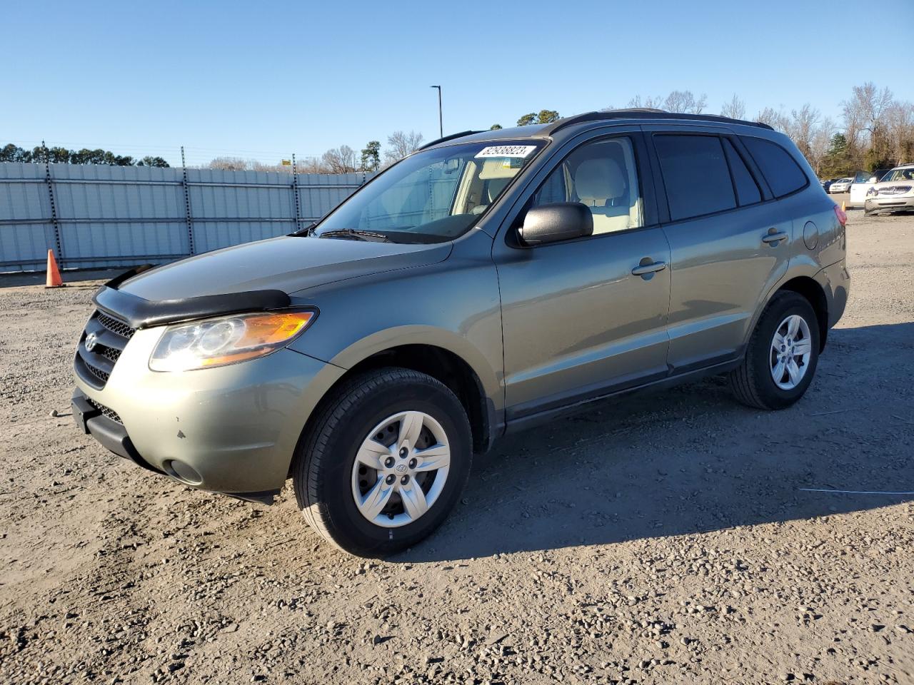 Image 1 of 2009 HYUNDAI SANTA FE GLS 2009 with VIN 5NMSG13D89H280305