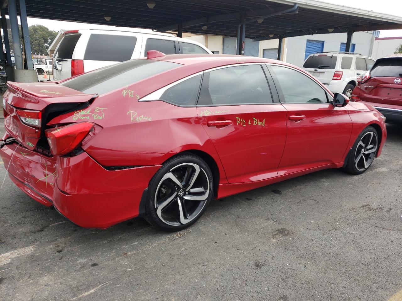 Изображение 3 2019 HONDA ACCORD SPORT 2019 с VIN 1HGCV1F36KA063186