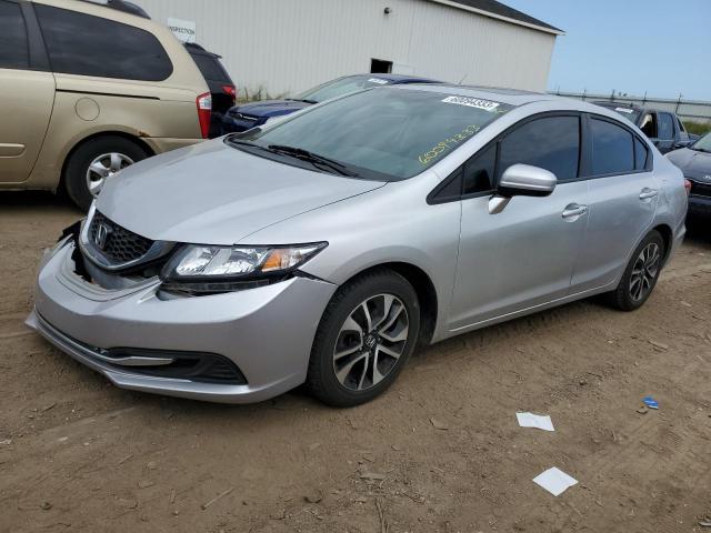 Image 1 of 2014 HONDA CIVIC EX 2014 with VIN 19XFB2F8XEE055602
