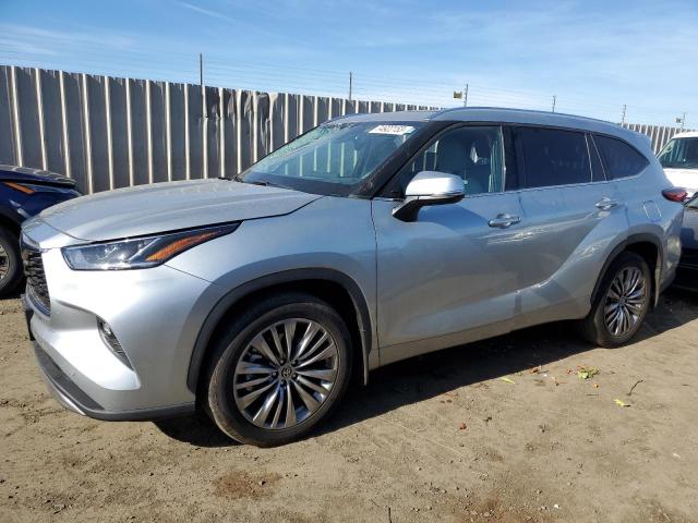 Image 1 of 2021 TOYOTA HIGHLANDER PLATINUM 2021 with VIN 5TDFZRBHXMS159215