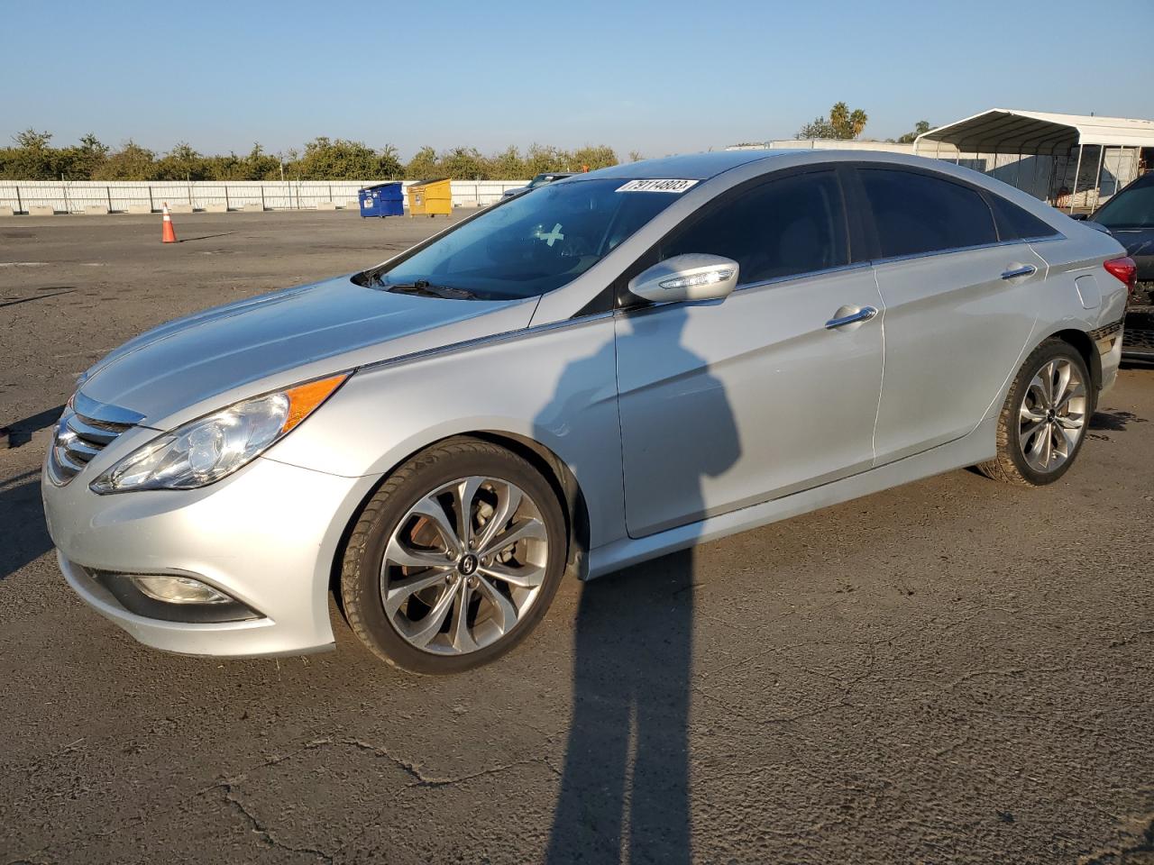 Obraz 1 z 2014 HYUNDAI SONATA SE 2014 z VIN 5NPEC4AC6EH876594