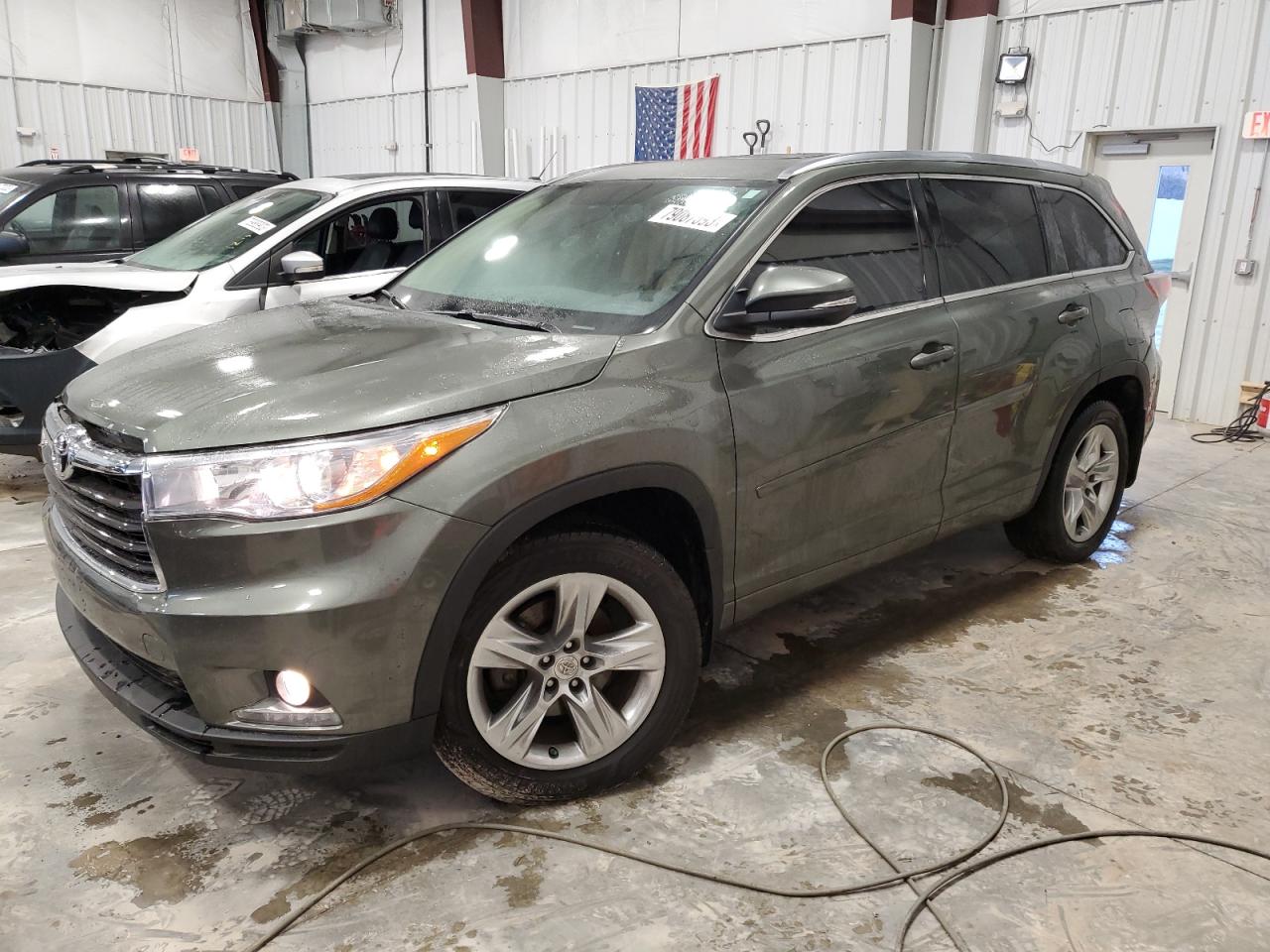 Изображение 1 2015 TOYOTA HIGHLANDER LIMITED 2015 с VIN 5TDDKRFH3FS214919