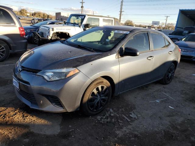 Image 1 of 2016 TOYOTA COROLLA L 2016 with VIN 2T1BURHEXGC642422