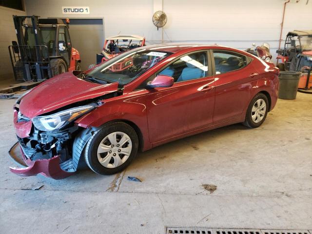 Image 1 of 2016 HYUNDAI ELANTRA SE 2016 with VIN 5NPDH4AE1GH693976