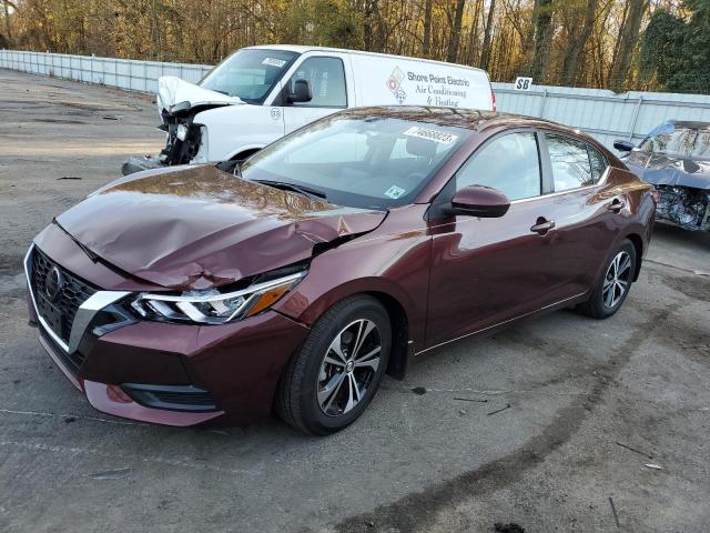 Image 1 of 2021 NISSAN SENTRA SV 2021 with VIN 3N1AB8CVXMY213105