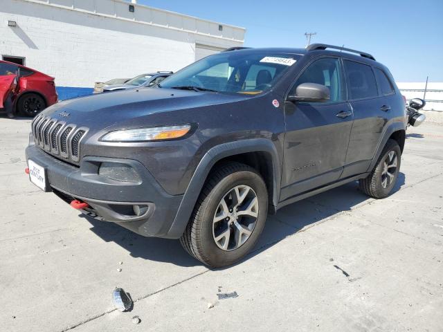 Image 1 of 2015 JEEP CHEROKEE TRAILHAWK 2015 with VIN 1C4PJMBS0FW577232