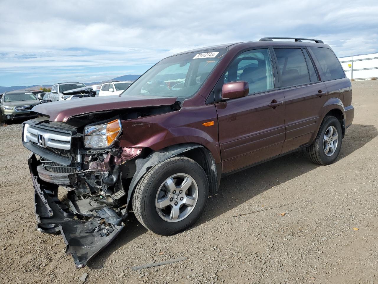 Obraz 2007 HONDA PILOT EX 2007