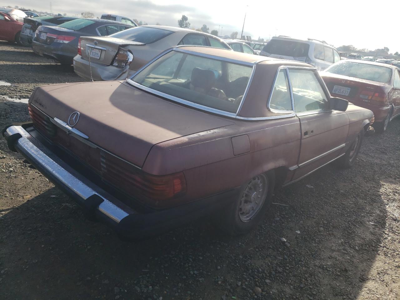 Image 3 of 1982 MERCEDES-BENZ 380 SL 1982 with VIN WDBBA45A3CB010186