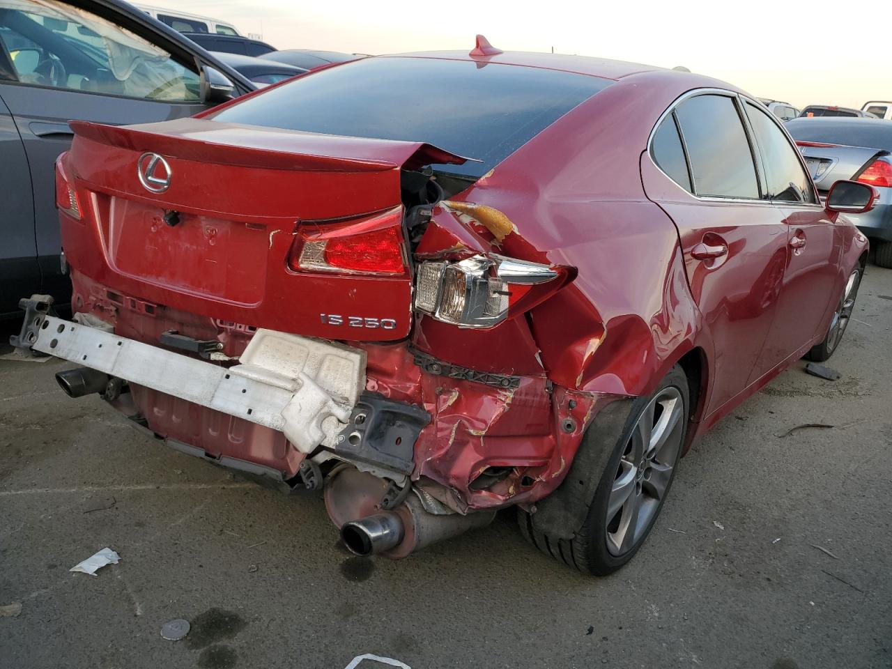 Image 3 of 2012 LEXUS IS 250 2012 with VIN JTHBF5C27C5183128