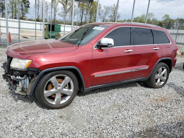 Image 1 of 2012 JEEP GRAND CHEROKEE OVERLAND 2012 with VIN 1C4RJFCT0CC297870